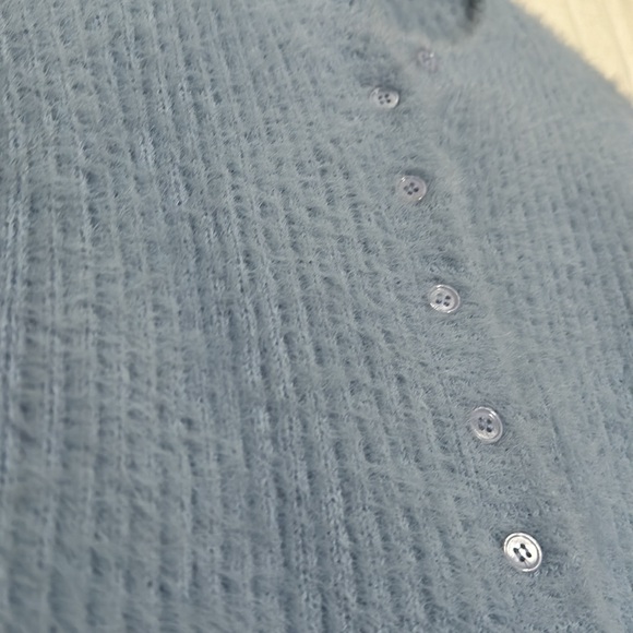 NWOT. BP fuzzy crop sweater top . Never worn. Perfect condition. Super cute. - Picture 5 of 8
